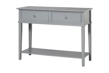Franklin Konsollbord 104 cm Grå - Dorel Home - Møbler - Bord - Avlastningsbord & sidobord - Konsollbord & gangbord