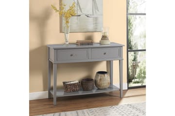Franklin Konsollbord 104 cm Grå - Dorel Home - Møbler - Bord - Avlastningsbord & sidobord - Konsollbord & gangbord