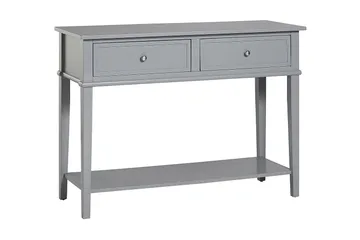 Franklin Konsollbord 104 cm Grå - Dorel Home - Møbler - Bord - Avlastningsbord & sidobord - Konsollbord & gangbord