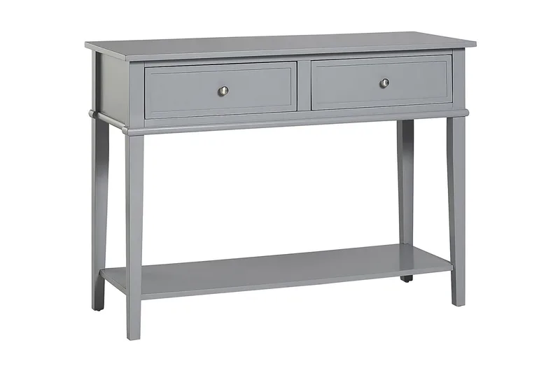 Franklin Konsollbord 104 cm Grå - Dorel Home - Møbler - Bord - Avlastningsbord & sidobord - Konsollbord & gangbord