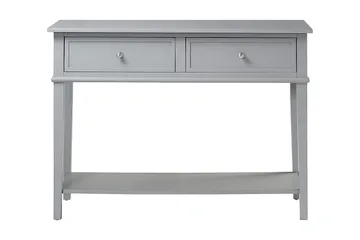 Franklin Konsollbord 104 cm Grå - Dorel Home - Møbler - Bord - Avlastningsbord & sidobord - Konsollbord & gangbord