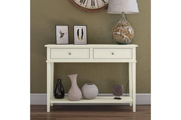 Franklin Konsollbord 104 cm Hvit - Dorel Home - Møbler - Bord - Avlastningsbord & sidobord - Konsollbord & gangbord