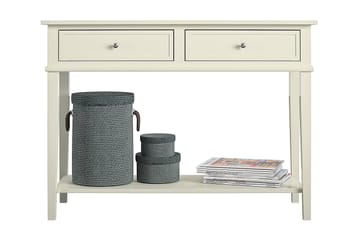 Franklin Konsollbord 104 cm Hvit - Dorel Home - Møbler - Bord - Avlastningsbord & sidobord - Konsollbord & gangbord