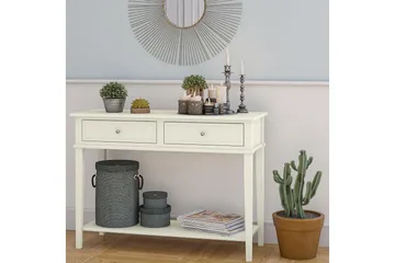 Franklin Konsollbord 104 cm Hvit - Dorel Home - Møbler - Bord - Avlastningsbord & sidobord - Konsollbord & gangbord