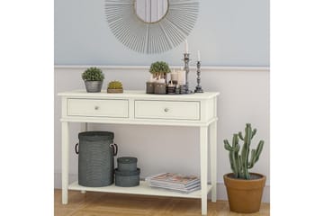 Franklin Konsollbord 104 cm Hvit - Dorel Home - Møbler - Bord - Avlastningsbord & sidobord - Konsollbord & gangbord