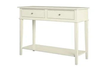 Franklin Konsollbord 104 cm Hvit - Dorel Home - Møbler - Bord - Avlastningsbord & sidobord - Konsollbord & gangbord