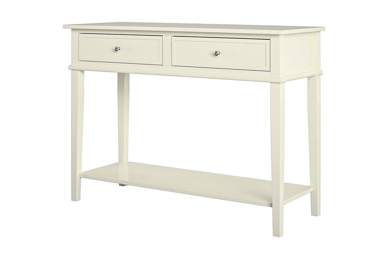 Franklin Konsollbord 104 cm Hvit - Dorel Home - Møbler - Bord - Avlastningsbord & sidobord - Konsollbord & gangbord