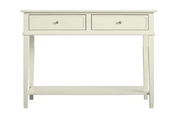 Franklin Konsollbord 104 cm Hvit - Dorel Home - Møbler - Bord - Avlastningsbord & sidobord - Konsollbord & gangbord