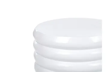 Fredrickson Sidebord 33 cm - Hvit/Svart - Møbler - Bord - Avlastningsbord & sidobord - Lampebord & sidebord