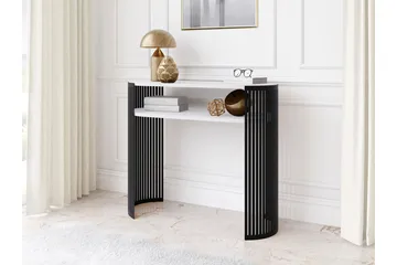 Friend Konsollbord 100 cm - Hvit/Svart - Møbler - Bord - Avlastningsbord & sidobord - Konsollbord & gangbord