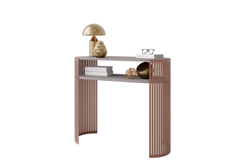 Friend Konsollbord 100 cm - Rosa/Grå - Møbler - Bord - Avlastningsbord & sidobord - Konsollbord & gangbord