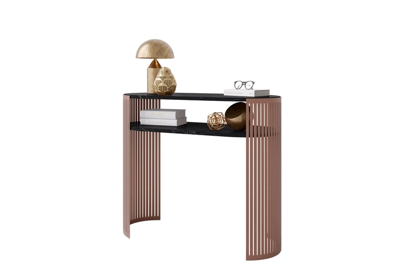 Friend Konsollbord 100 cm - Rosa/Svart - Møbler - Bord - Avlastningsbord & sidobord - Konsollbord & gangbord