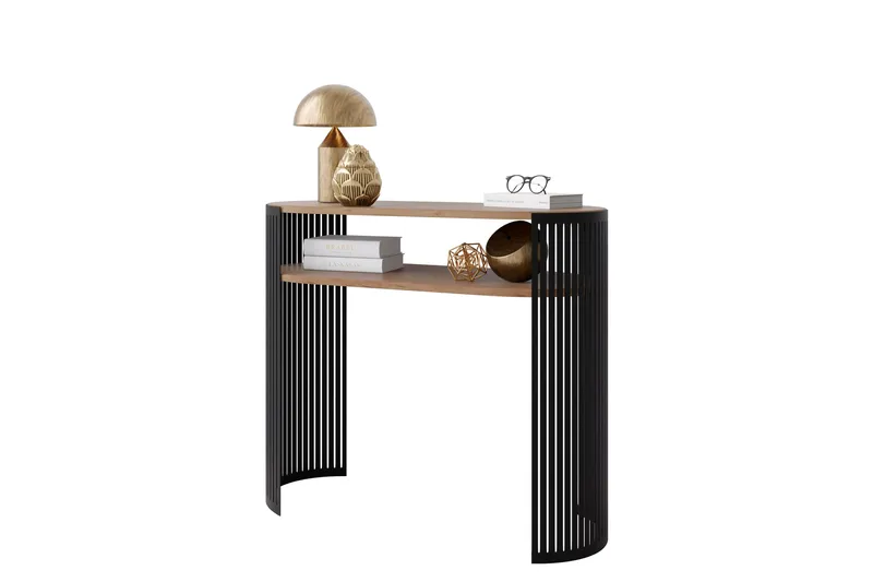 Friend Konsollbord 100 cm - Svart/Brun - Møbler - Bord - Avlastningsbord & sidobord - Konsollbord & gangbord