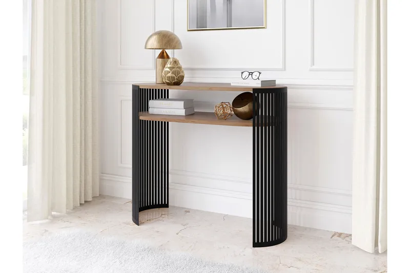 Friend Konsollbord 100 cm - Svart/Brun - Møbler - Bord - Avlastningsbord & sidobord - Konsollbord & gangbord