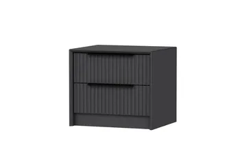 Fruitland Nattbord 45 cm - Antrasitt - Møbler - Bord - Avlastningsbord & sidobord - Sengebord & nattbord