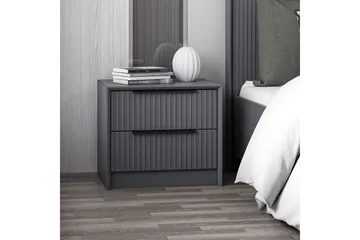 Fruitland Nattbord 45 cm - Antrasitt - Møbler - Bord - Avlastningsbord & sidobord - Sengebord & nattbord