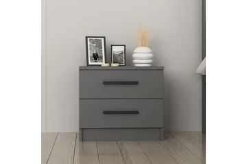 Fruitland Nattbord 50 cm - Antrasitt - Møbler - Bord - Avlastningsbord & sidobord - Sengebord & nattbord