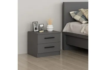 Fruitland Nattbord 50 cm - Antrasitt - Møbler - Bord - Avlastningsbord & sidobord - Sengebord & nattbord