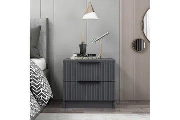 Fruitland Nattbord 50 cm - Antrasitt - Møbler - Bord - Avlastningsbord & sidobord - Sengebord & nattbord