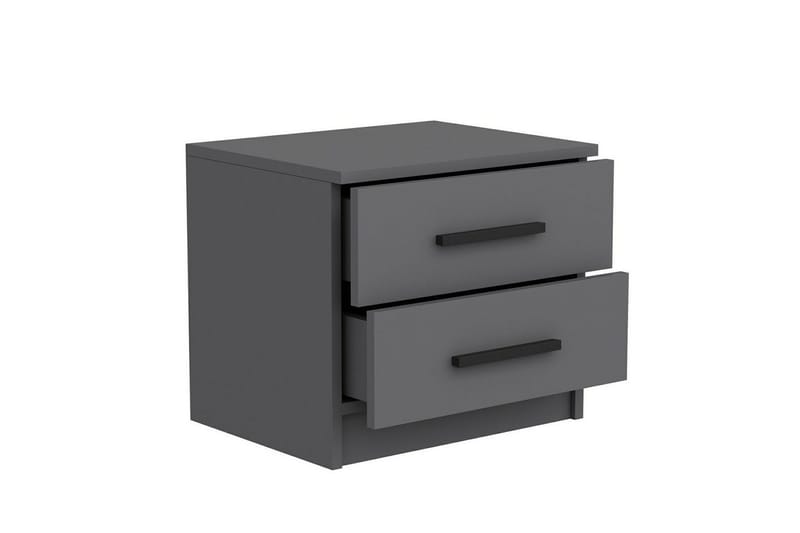 Fruitland Nattbord 50 cm - Antrasitt - Møbler - Bord - Avlastningsbord & sidobord - Sengebord & nattbord