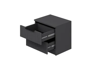 Fruitland Nattbord 50 cm - Antrasitt - Møbler - Bord - Avlastningsbord & sidobord - Sengebord & nattbord