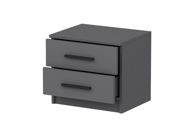Fruitland Nattbord 50 cm - Antrasitt - Møbler - Bord - Avlastningsbord & sidobord - Sengebord & nattbord