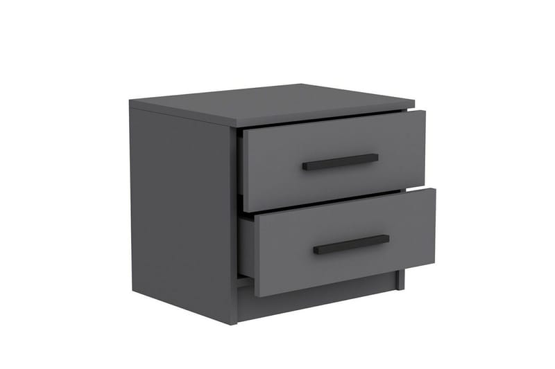 Fruitland Nattbord 50 cm - Antrasitt - Møbler - Bord - Avlastningsbord & sidobord - Sengebord & nattbord