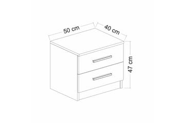 Fruitland Nattbord 50 cm - Møbler - Bord - Avlastningsbord & sidobord - Sengebord & nattbord