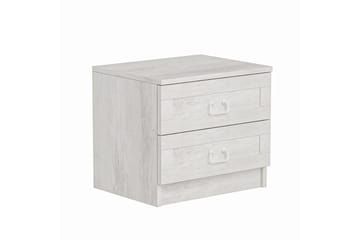 Fruitland Nattbord 54 cm - Hvit - Møbler - Bord - Avlastningsbord & sidobord - Sengebord & nattbord