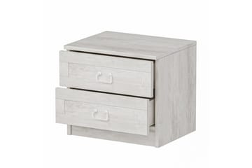 Fruitland Nattbord 54 cm - Hvit - Møbler - Bord - Avlastningsbord & sidobord - Sengebord & nattbord