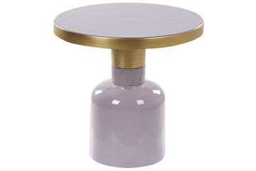 Garret Sidebord 45 cm - Fiolett/Messing - Møbler - Bord - Avlastningsbord & sidobord - Lampebord & sidebord