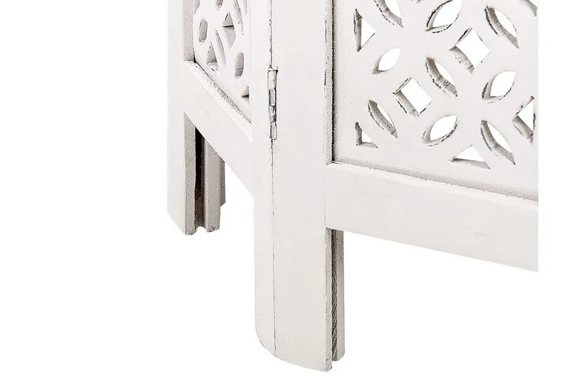 Garry Sidebord 44 cm - Hvit/Grå/Lyst tre - Møbler - Bord - Avlastningsbord & sidobord - Lampebord & sidebord