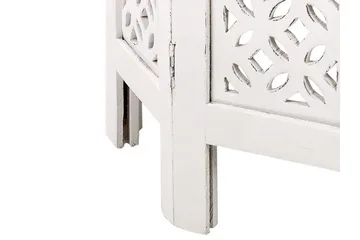 Garry Sidebord 44 cm - Hvit/Grå/Lyst tre - Møbler - Bord - Avlastningsbord & sidobord - Lampebord & sidebord