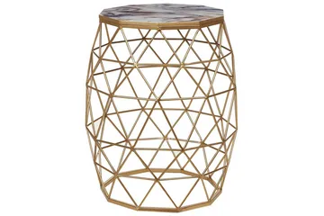 Gary Sidebord 43 cm - Gull - Møbler - Bord - Avlastningsbord & sidobord - Lampebord & sidebord