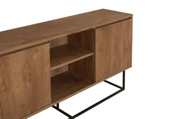 Gawlow Console Sidebord 140 cm - Mørkebrun/Svart - Møbler - Bord - Avlastningsbord & sidobord - Konsollbord & gangbord