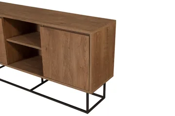 Gawlow Console Sidebord 140 cm - Mørkebrun/Svart - Møbler - Bord - Avlastningsbord & sidobord - Konsollbord & gangbord