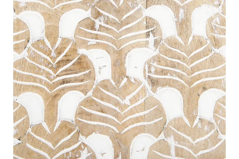 Gazelle Settbord 46 cm - Lyst tre/Hvit - Møbler - Bord - Avlastningsbord & sidobord - Settbord