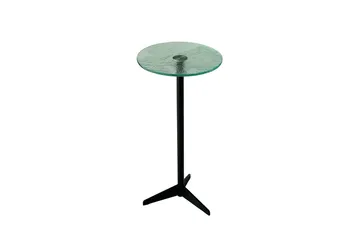 Giada Sidebord 25 cm - Transparent/Svart - Møbler - Bord - Avlastningsbord & sidobord - Brettbord og småbord