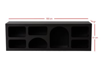Giana Konsollbord 160 cm - Svart - Møbler - Bord - Avlastningsbord & sidobord - Konsollbord & gangbord