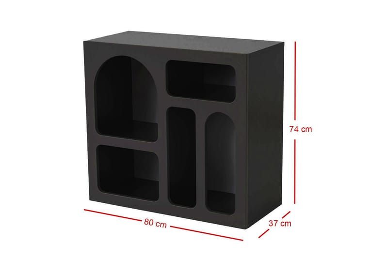 Giana Konsollbord 80 cm - Svart - Møbler - Bord - Avlastningsbord & sidobord - Konsollbord & gangbord