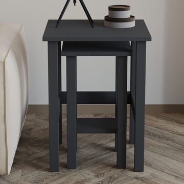 Ginallie Sidebord sett 45x60 cm - Antrasitt - Møbler - Bord - Avlastningsbord & sidobord - Brettbord og småbord