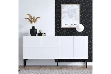 Glise Konsollbord 150 cm - Svart/Hvit - Oppbevaring - Oppbevaringsmøbler - Sideboard & skjenk