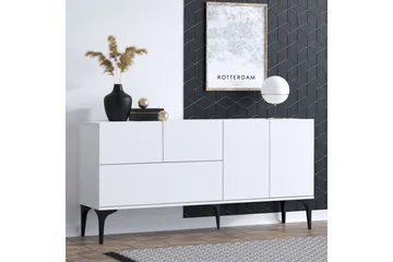 Glise Konsollbord 150 cm - Svart/Hvit - Oppbevaring - Oppbevaringsmøbler - Sideboard & skjenk