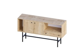 Grayce Konsollbord 150 cm - Eik/Sort - Møbler - Bord - Avlastningsbord & sidobord - Konsollbord & gangbord