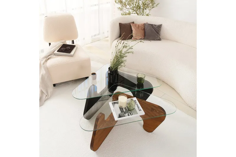 Grayce Settbord 94 cm - Sort - Møbler - Bord - Avlastningsbord & sidobord - Settbord