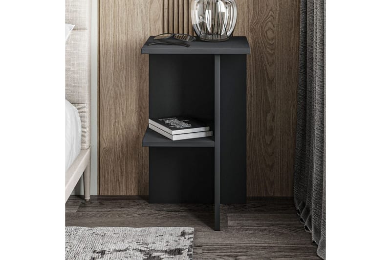 Gwyneth Nattbord 36 cm - Antrasitt - Møbler - Bord - Avlastningsbord & sidobord - Sengebord & nattbord