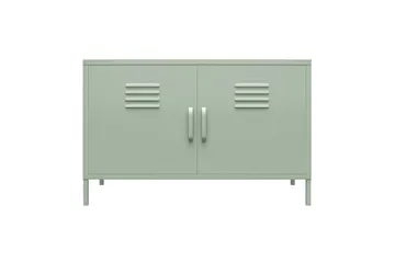 Høyskap Mission District 100x40x64 cm, Lysegrønn - 100x40x64 cm, Lysegrønn - Oppbevaring - Skap - Oppbevaringsskap