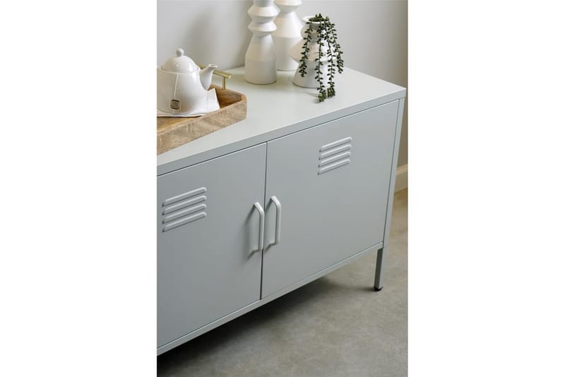 Høyskap Mission District 100x40x64 cm, Lysegrønn - 100x40x64 cm, Lysegrønn - Møbler - Bord - Avlastningsbord & sidobord - Konsollbord & gangbord