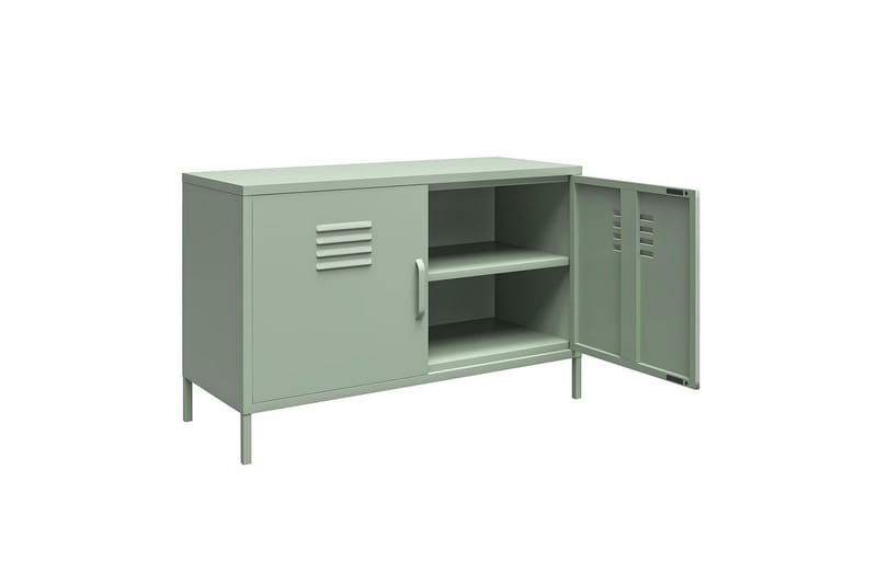 Høyskap Mission District 100x40x64 cm, Lysegrønn - 100x40x64 cm, Lysegrønn - Møbler - Bord - Avlastningsbord & sidobord - Konsollbord & gangbord