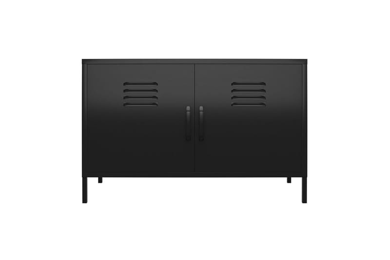 Høyskap Mission District 100x40x64 cm, Svart - 100x40x64 cm, Svart - Møbler - Bord - Avlastningsbord & sidobord - Konsollbord & gangbord